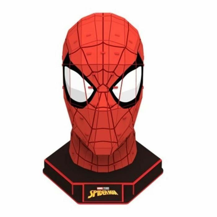 SPIN MASTER MÁSCARA SPIDERMAN Marvel 4D Construir