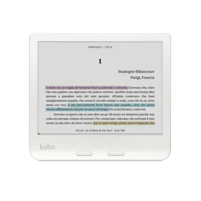 eBook Rakuten N428-KU-WH-K-CK Blanco 32 GB 7" 5