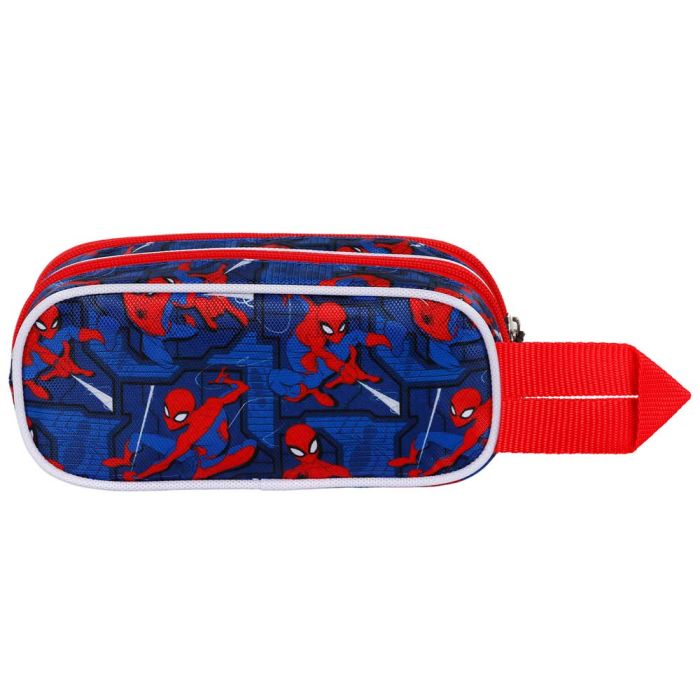 Estuche Portatodo 3D Doble Speed Marvel Spiderman Rojo 2