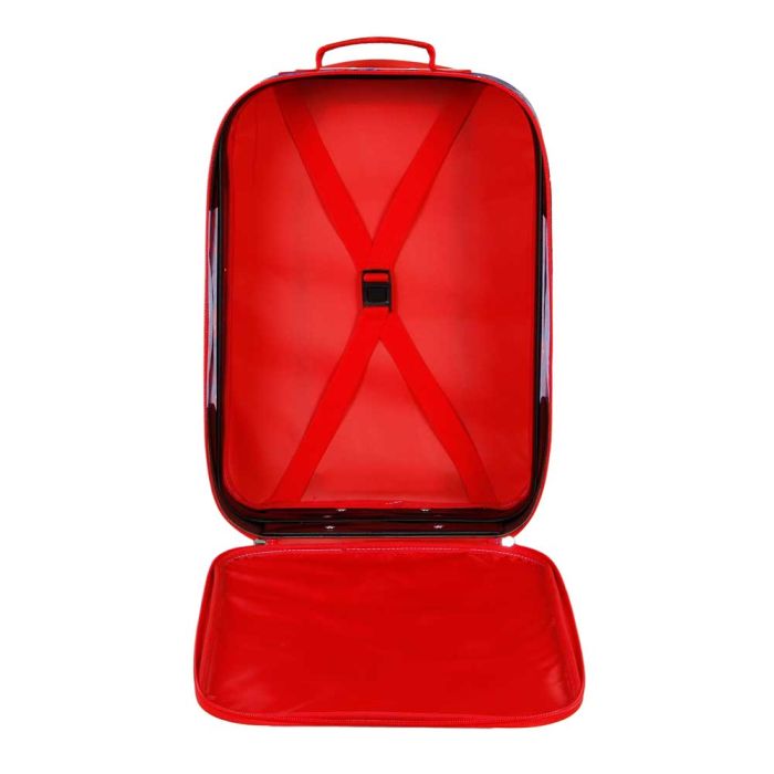 Maleta Trolley Soft 3D Speed Marvel Spiderman Rojo 3