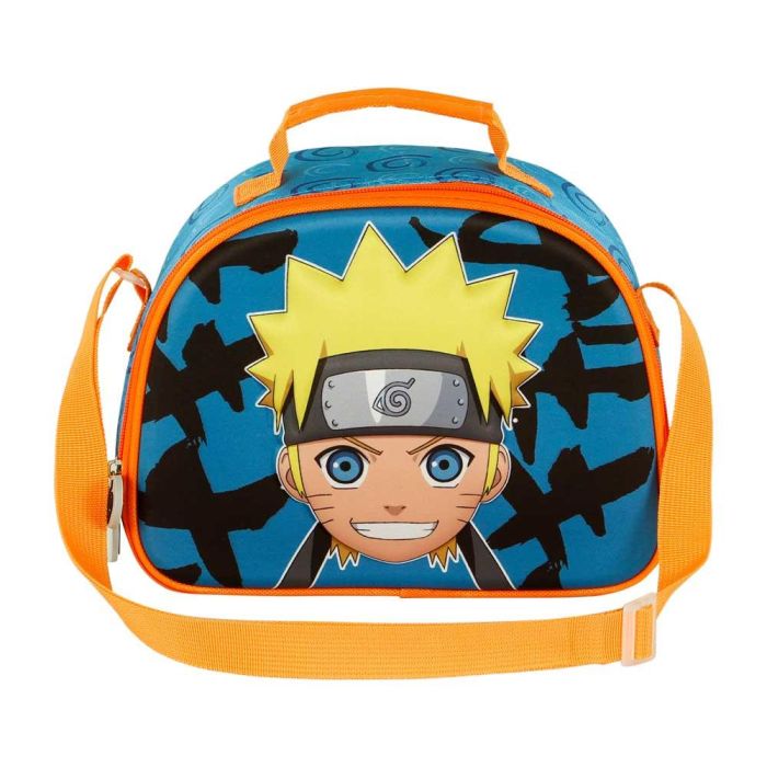 Bolsa Portamerienda 3D Happy Naruto Azul 1