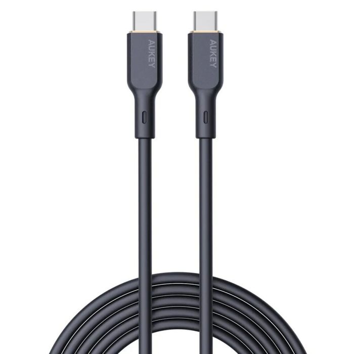 Cable USB-C a USB-C Aukey CB-SCC101 Negro 1 m 8