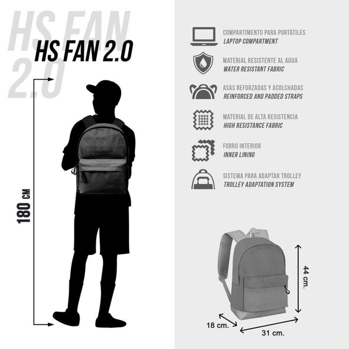 Mochila HS FAN 2.2 Symbol Dragon Ball Multicolor 3