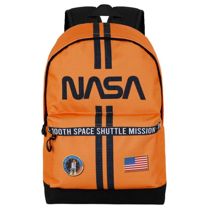 Mochila HS FAN 2.2 Lines NASA Naranja 1