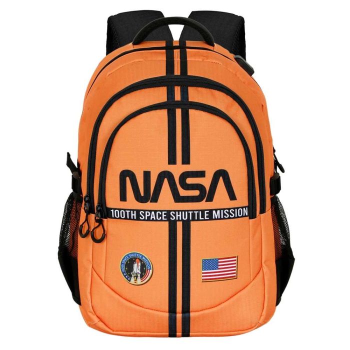 Mochila Running PLUS Lines NASA Naranja 1