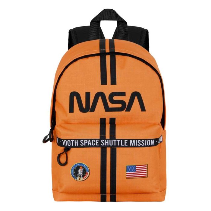 Mochila Pequeña HS FAN Lines NASA Naranja 1