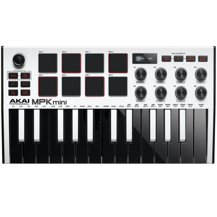 Controlador de Sonido Akai MPK Mini MK3 8 Controlador de Sonido Akai MPK Mini MK3 8