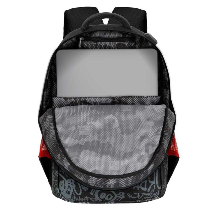 Mochila Running PLUS SK8 PRO-DG Negro 3