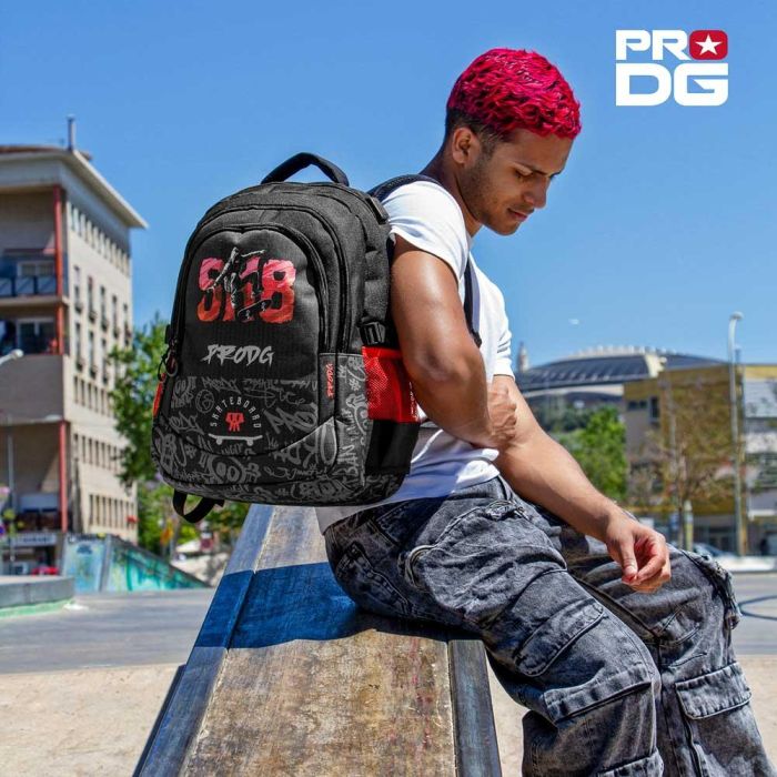 Mochila Running PLUS SK8 PRO-DG Negro 4