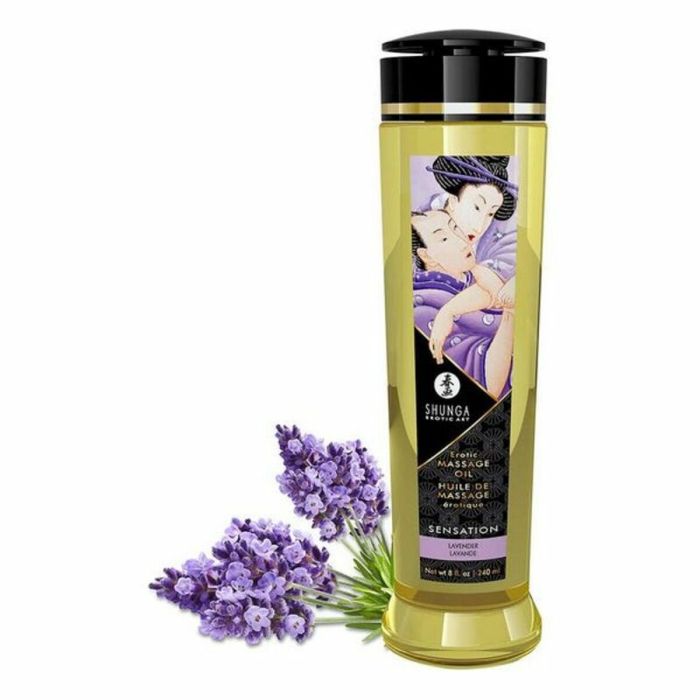 Shunga Sensation lavender aceite de masaje