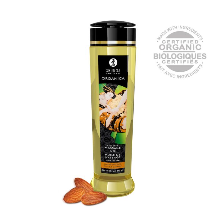 Aceite de Masaje Orgánico de Almendras Dulces Amour Shunga 1