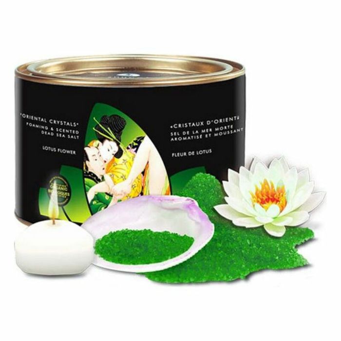 Sales de Baño Shunga 9067027 (600 g) Flor de Loto 1