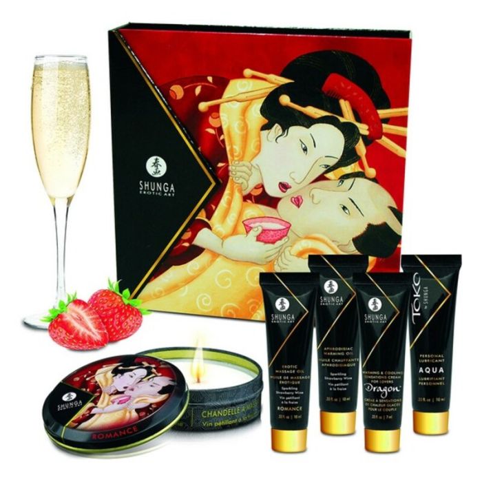 Kit Secretos de Una Geisha Aroma Vino Espumoso Shunga SH8208 6