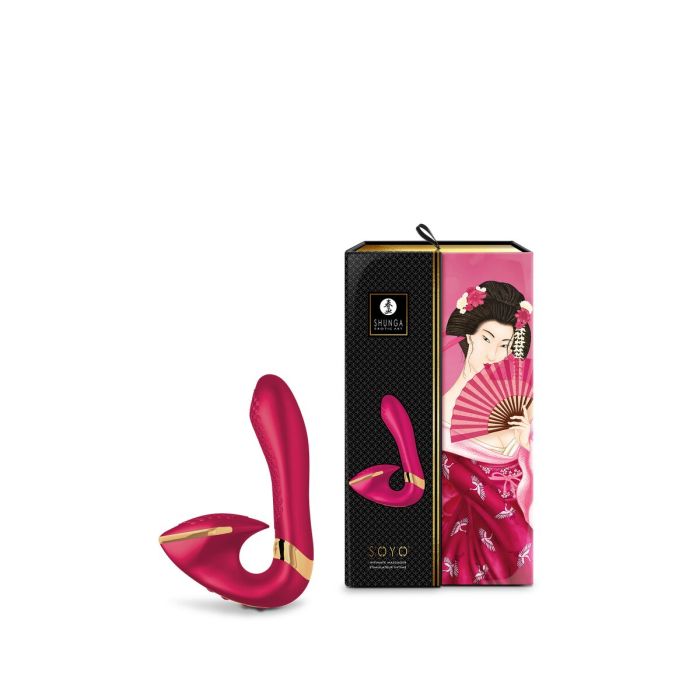 Vibrador Doble Estimulación Shunga Soyo Fucsia 3