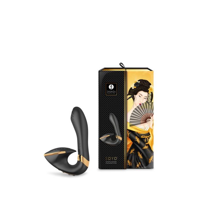 Vibrador Doble Estimulación Shunga Soyo Negro 2