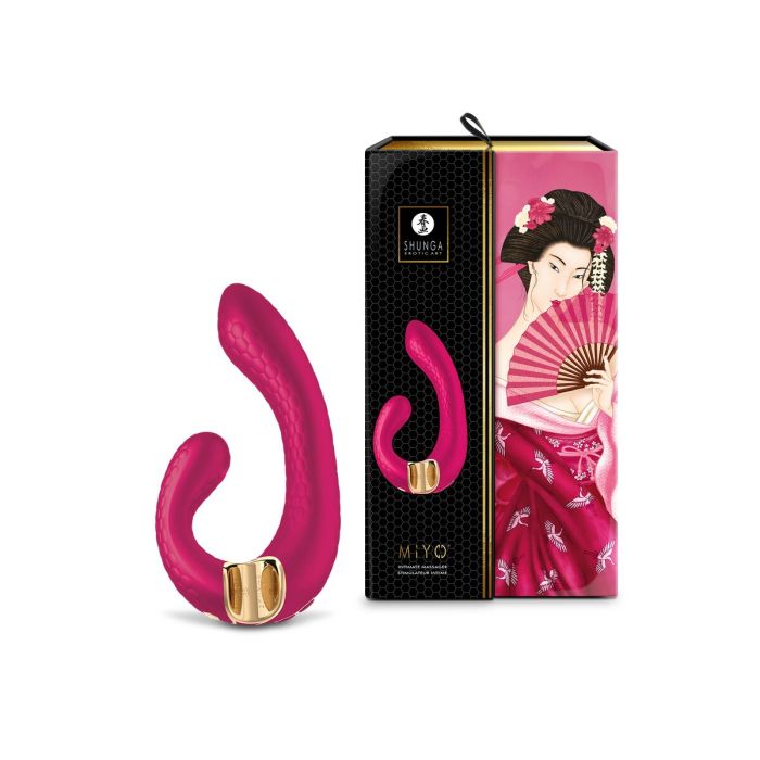 Vibrador Doble Estimulación Shunga Miyo Fucsia 3