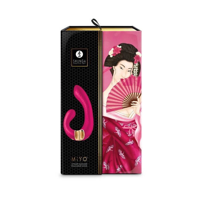 Vibrador Doble Estimulación Shunga Miyo Fucsia 1