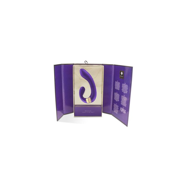 Vibrador Doble Estimulación Shunga Miyo Morado 6