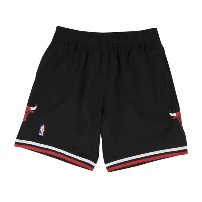 Pantalones Cortos de Baloncesto para Hombre Mitchell & Ness Chicago Bulls Negro