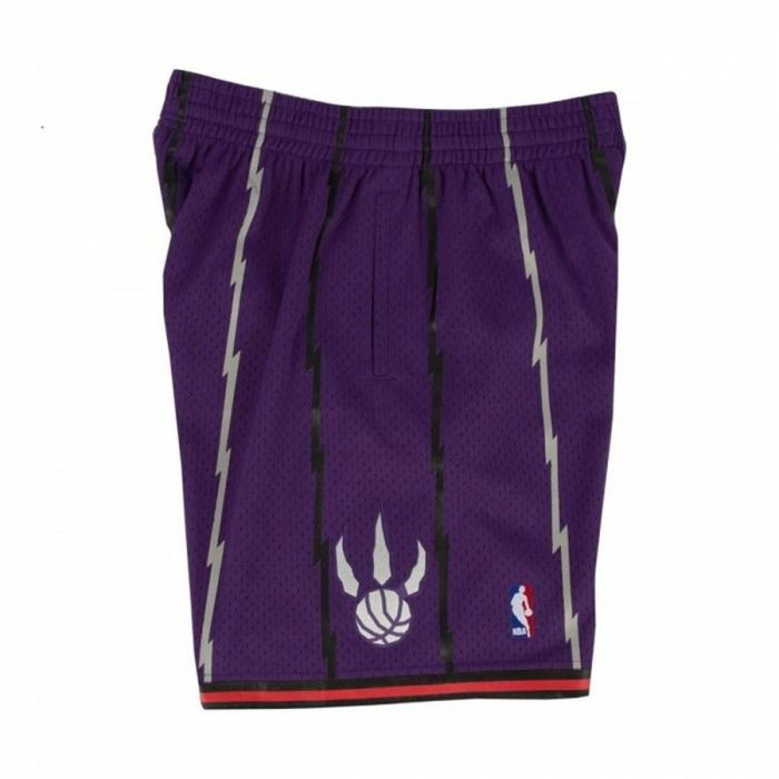 Pantalones Cortos de Baloncesto para Hombre Mitchell & Ness Toronto Raptor Azul Violeta 1