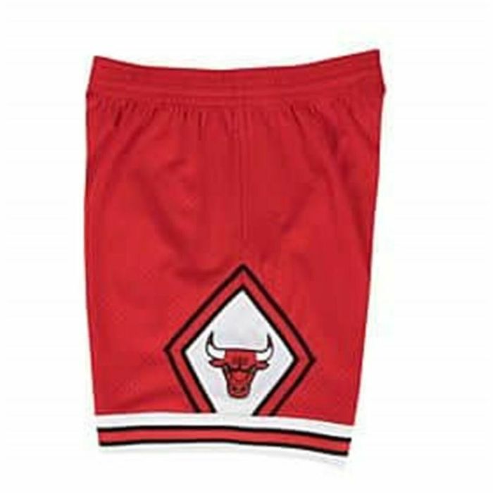 Pantalones Cortos de Baloncesto para Hombre Mitchell & Ness Chicago Bulls Rojo 2