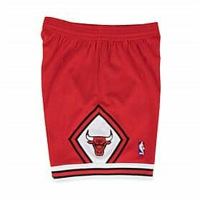 Pantalones Cortos de Baloncesto para Hombre Mitchell & Ness Chicago Bulls Rojo 1