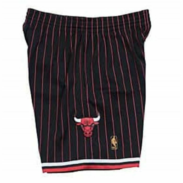 Pantalones Cortos de Baloncesto para Hombre Mitchell & Ness Chicago Bulls Negro 2