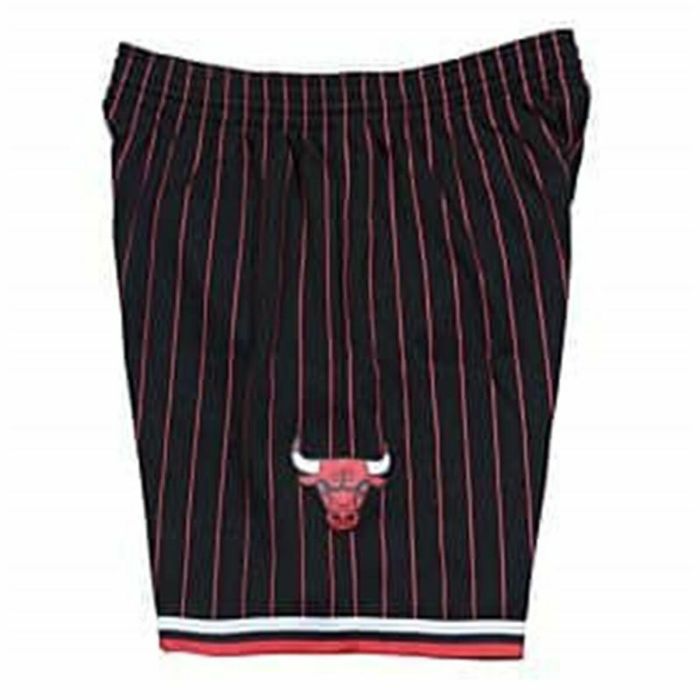 Pantalones Cortos de Baloncesto para Hombre Mitchell & Ness Chicago Bulls Negro 1