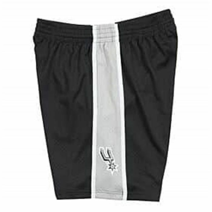 Pantalones Cortos de Baloncesto para Hombre Mitchell & Ness San Antonio Spurs Negro 2