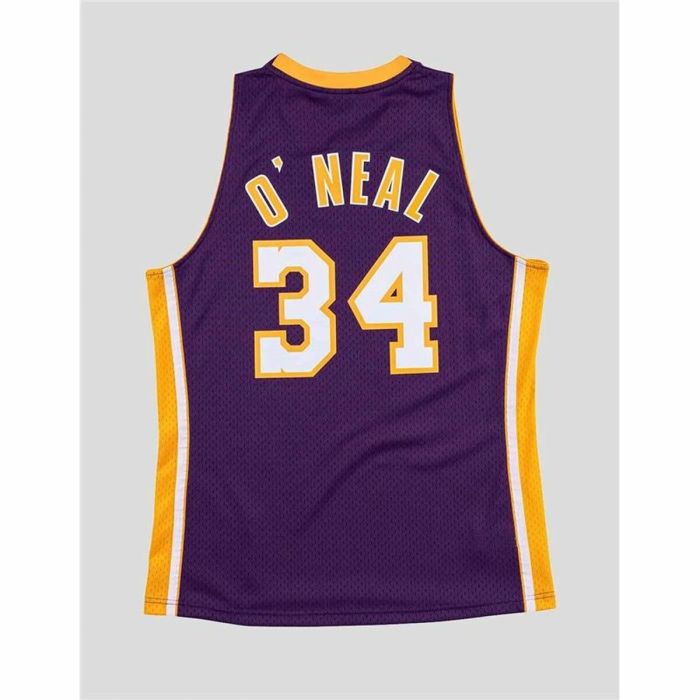 Camiseta de baloncesto Mitchell & Ness LA Lakers Shaq O´Neal Violeta 2
