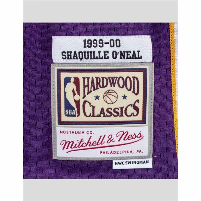 Camiseta de baloncesto Mitchell & Ness LA Lakers Shaq O´Neal Violeta 1