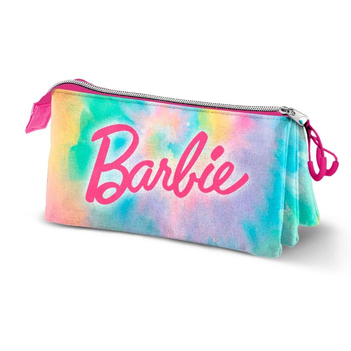 Estuche Portatodo Triple Tie Dye Barbie Multicolor