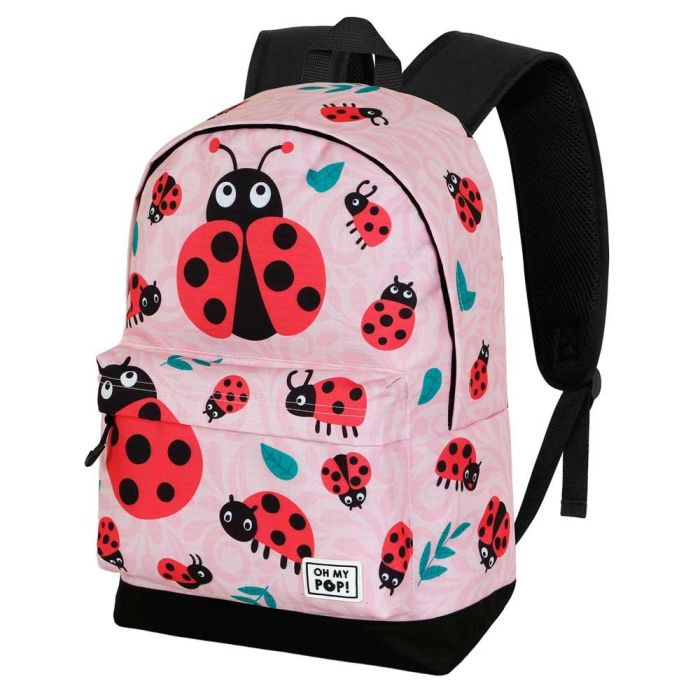 Mochila HS FAN 2.2 Ladybug Oh My Pop Rosa