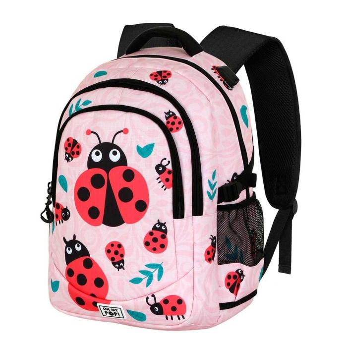 Mochila Running PLUS Ladybug Oh My Pop Rosa