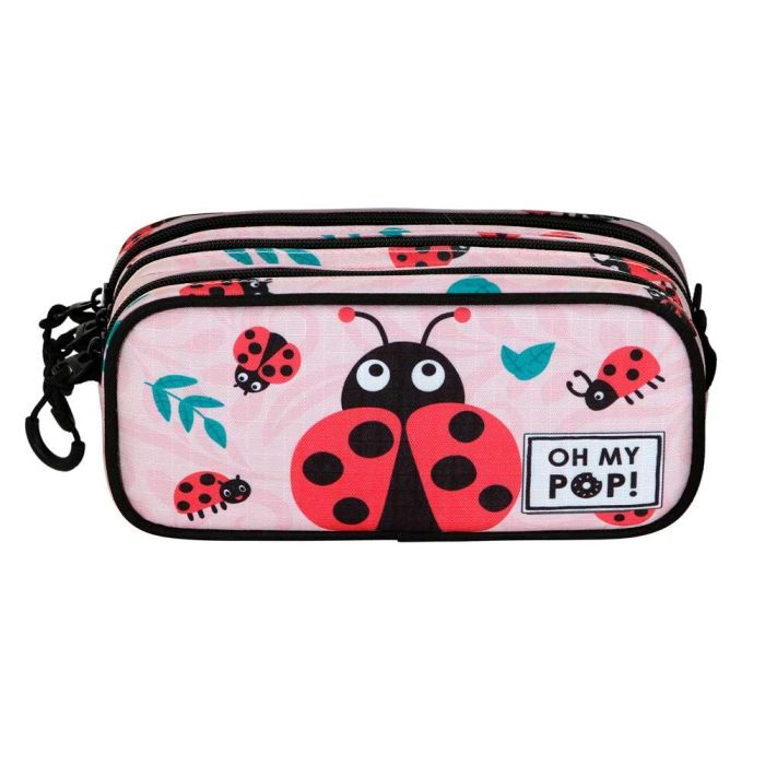 Estuche Portatodo Trick FAN 2.2 Ladybug Oh My Pop Rosa 1