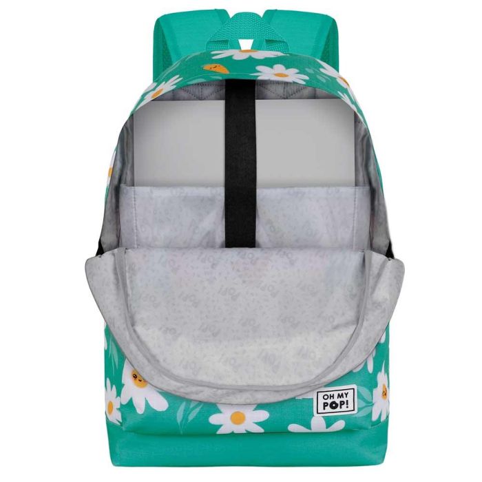 Mochila HS FAN 2.2 Blooming Oh My Pop Turquesa 3