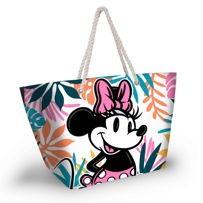 Bolsa de Playa Soleil Island Disney Minnie Mouse Multicolor