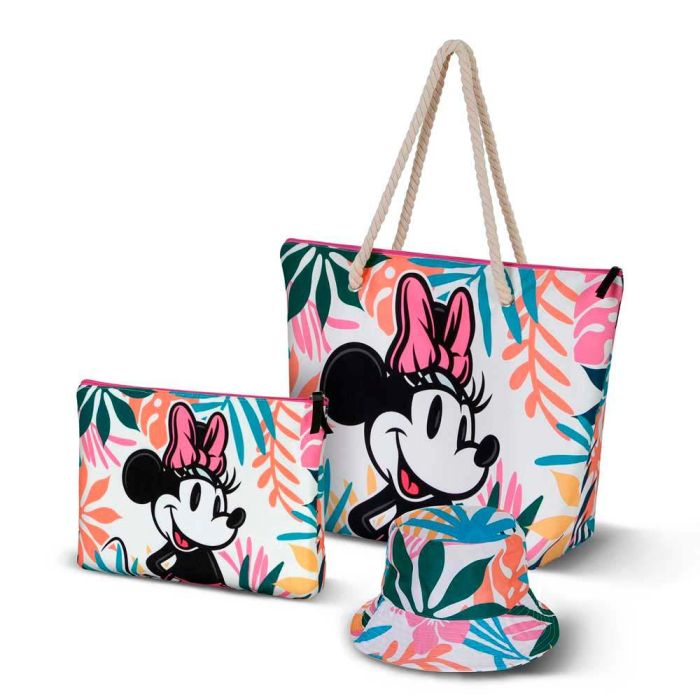 Bolsa de Playa Soleil Island Disney Minnie Mouse Multicolor 3