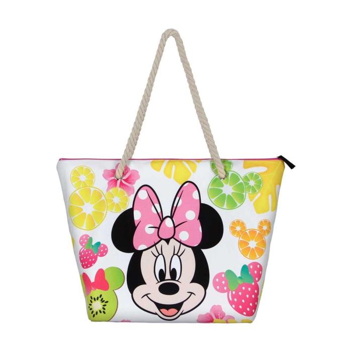 Bolsa de Playa Soleil Fruits Disney Minnie Mouse Multicolor 1