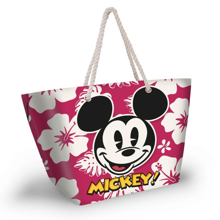 Bolsa de Playa Soleil Hawaii Disney Mickey Mouse Rojo