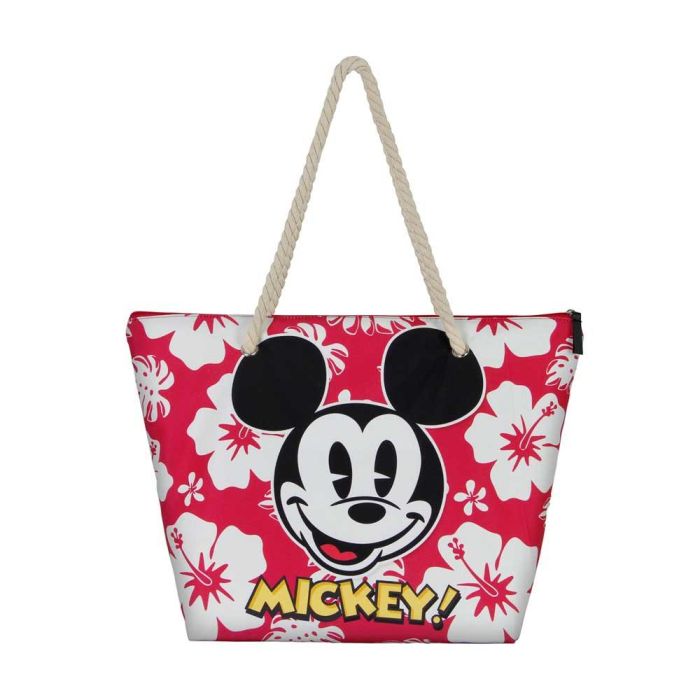 Bolsa de Playa Soleil Hawaii Disney Mickey Mouse Rojo 1