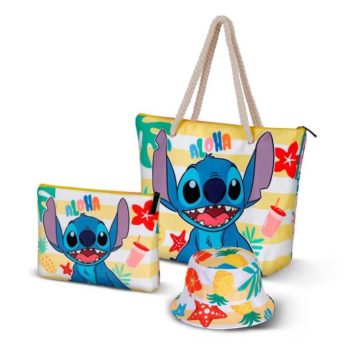 Bolsa de Playa Soleil Sun Disney Lilo y Stitch Multicolor 3