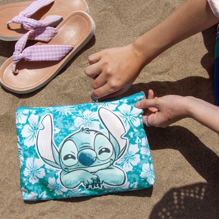 Neceser Soleil Aloha Disney Lilo y Stitch Azul 3