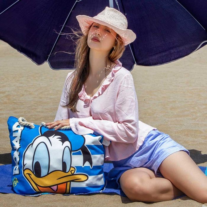 Bolsa de Playa Soleil Sailor Disney Pato Donald Azul 4