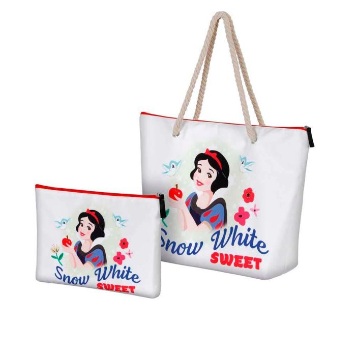 Bolsa de Playa Soleil Sweet Disney Blancanieves Blanco 3