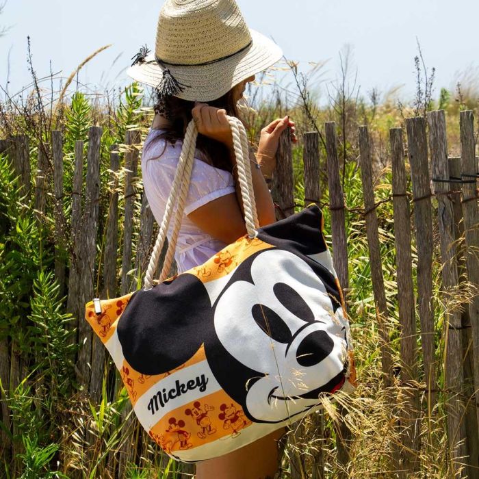 Bolsa de Playa Soleil Orange Disney Mickey Mouse Naranja 4