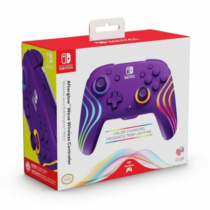 Mando Pro para Nintendo Switch + Cable USB PDP Morado Nintendo Switch 1