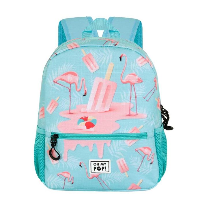 Mochila Sweet Ice Flamingo Oh My Pop Turquesa 1