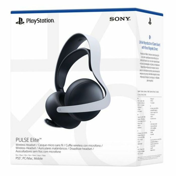 Auriculares Sony Blanco Negro PS5 1