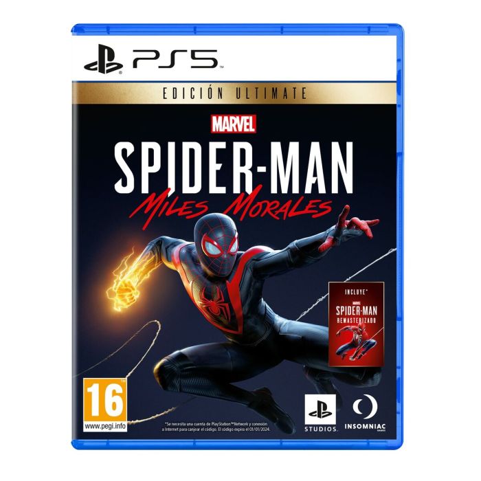 Videojuego PlayStation 5 Sony Spiderman: Miles Morales Ultimate Edition